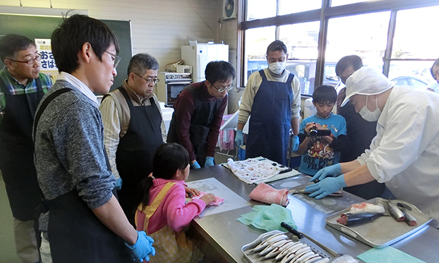 魚　さばき方教室