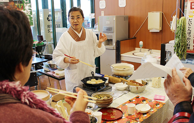 大根ばっかり料理　フレッセイ　ゆいの家