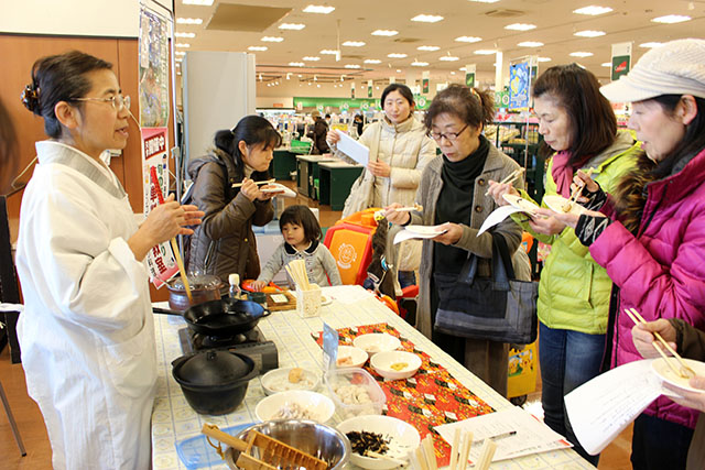 れんこんばっかり　料理教室　フレッセイ