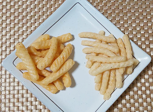 カルビー かっぱえびせん 期間限定 レモン香るフレンチサラダ味 ゆず七味唐辛子味 を食べ比べ フレッセイジャーナル